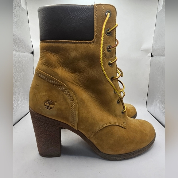 Timberland Glancy 6-Inch Boots SZ 10 - Picture 6 of 8